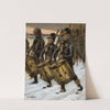 The March Of The Björneborg Regiment (1897 - 1900) by Albert Edelfelt
