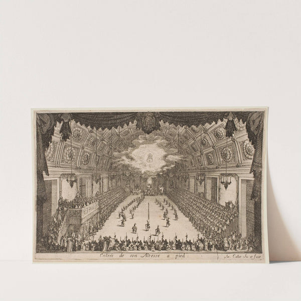 The March on Foot (1627) by Jacques Callot