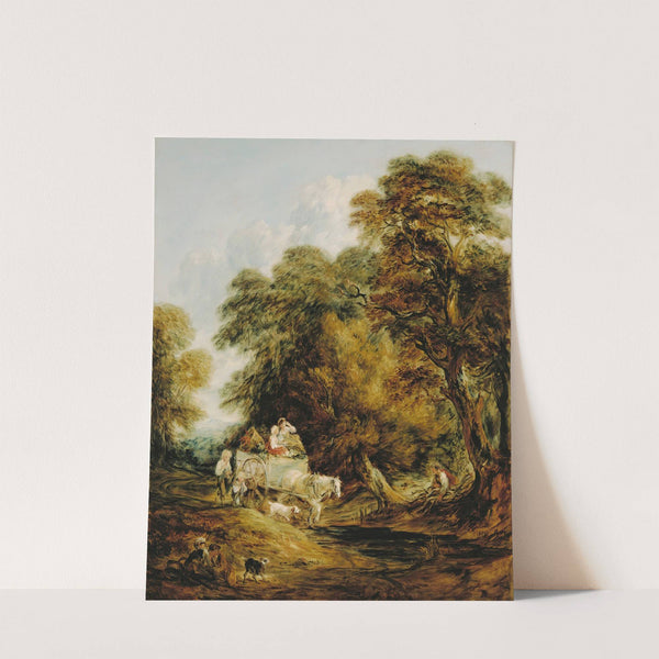 The Market Cart by Thomas Gainsborough