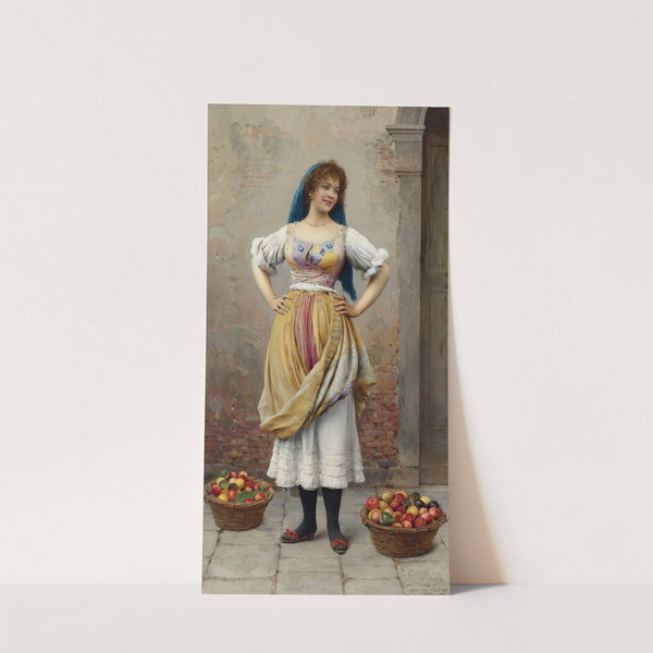 The Market Girl (1900) by Eugen von Blaas