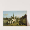 The Marketplace at Pirna (1760s) by Bernardo Bellotto