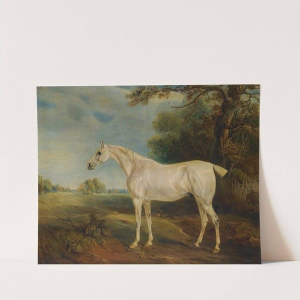 The Marquess Of Huntly's Fleabitten Grey Hunter by John Ferneley