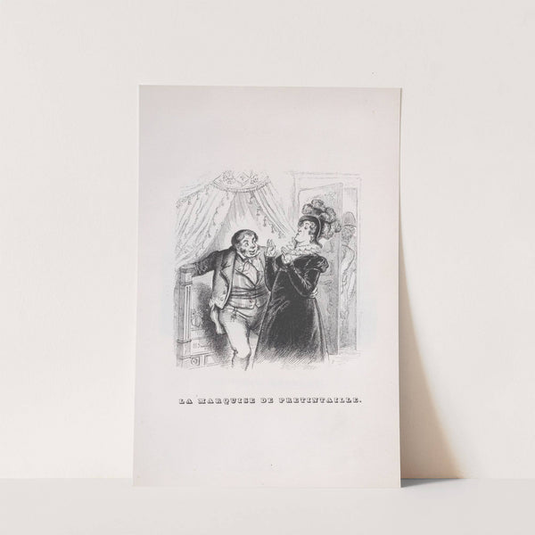 The Marquise of Frivolty by J. J. Grandville