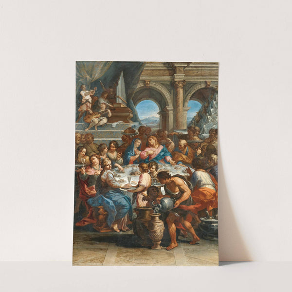 The Marriage at Cana by Giovanni Battista Lenardi