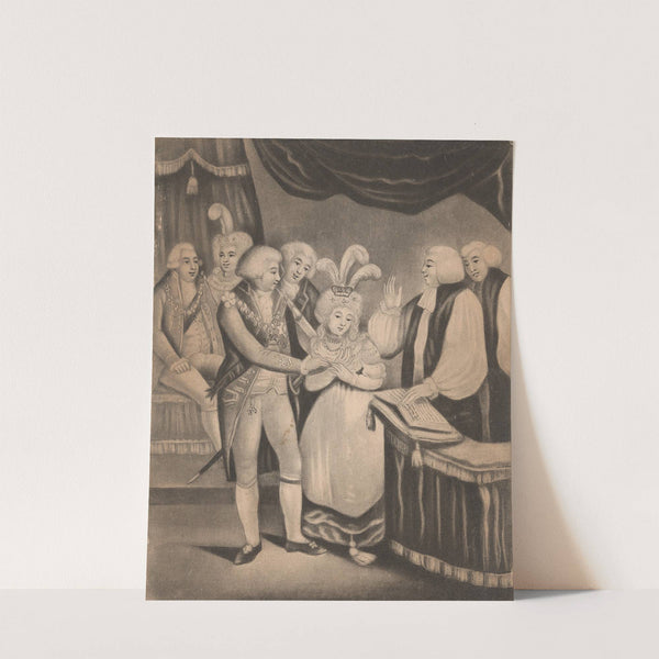 The marriage ceremony of the Prince and Princess of Wales, perform’d by the Archbishop of Canterbury, at the Chapel Royal, April 8th, 1795. (1795)