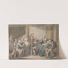 The Marriage Contract by Jean-Baptiste Greuze
