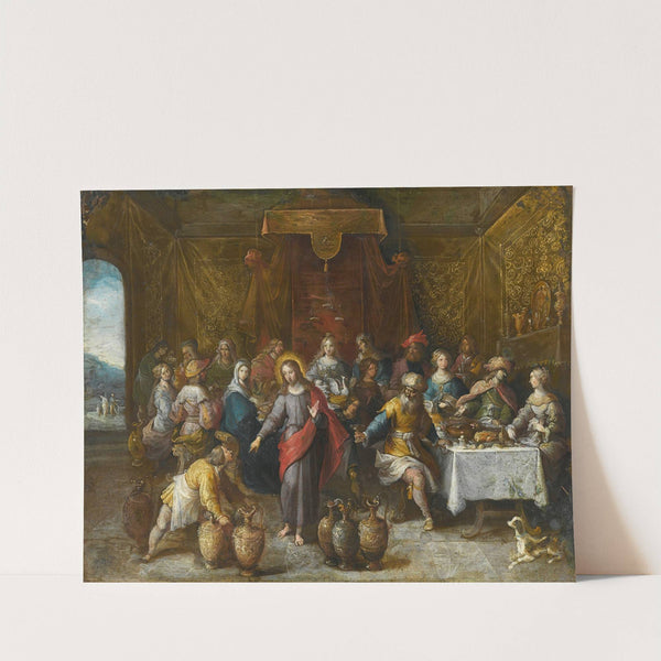 The Marriage Feast At Cana by Frans Francken the Younger