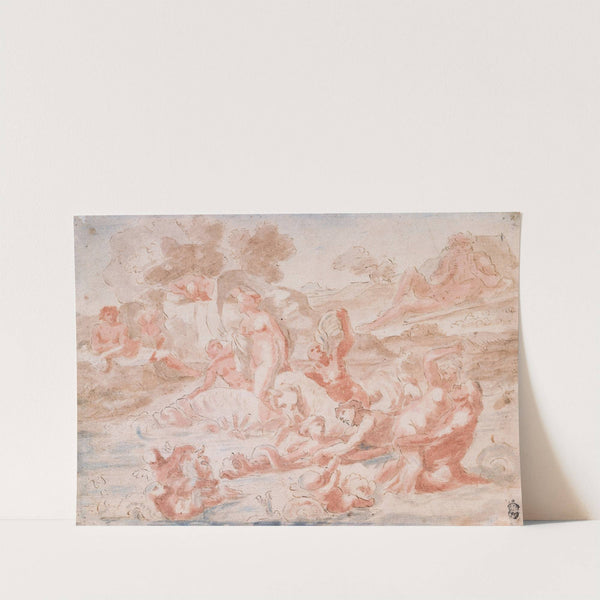 The Marriage of Acis and Galatea by Nicolas Poussin