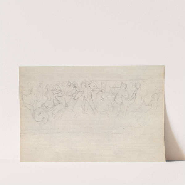 The Marriage of Neptune and Amphitrite, Palazzo Lancellotti, Rome by John Flaxman