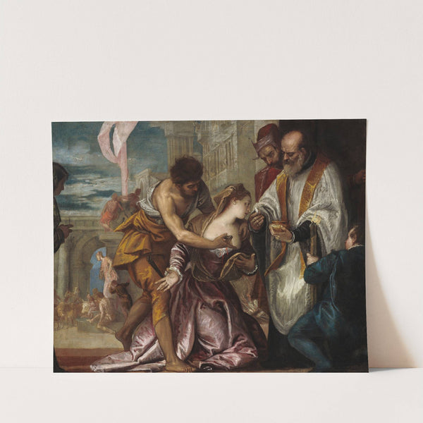 The Martyrdom and Last Communion of Saint Lucy by Paolo Veronese