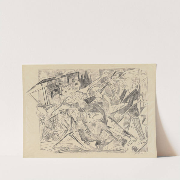 The Martyrdom (1919) by Max Beckmann