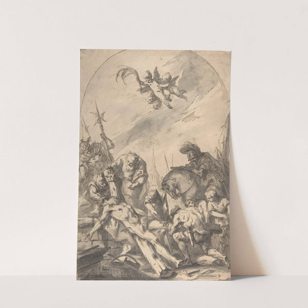 The Martyrdom of Saint Andrew (1689–1767) by Gaspare Diziani