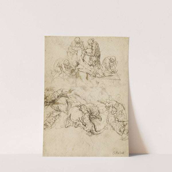 The Martyrdom of Saint Bartholomew; The Conversion of Saint Paul (1590-1595) by Jacopo Palma il Giovane