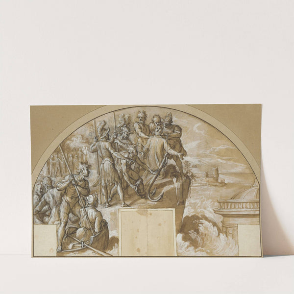 The Martyrdom of Saint Clement I, Pope by Agostino Ciampelli