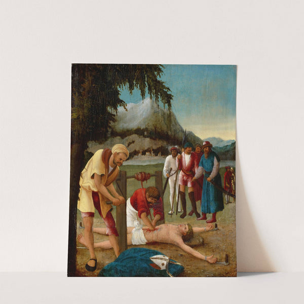 The Martyrdom of Saint Erasmus (1518–1520) by Albrecht Altdorfer Workshop