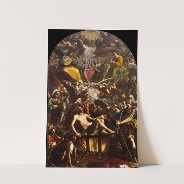 The Martyrdom Of Saint Lawrence by José Juárez