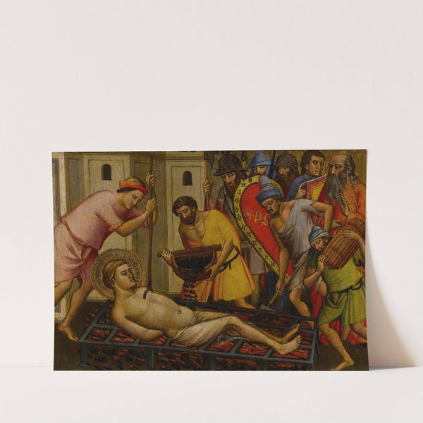 The Martyrdom of Saint Lawrence by Niccolò di Pietro Gerini