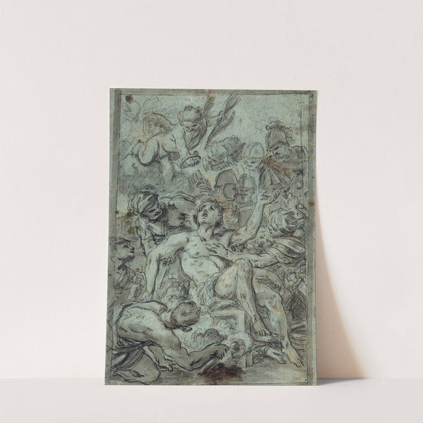 The Martyrdom of Saint Lawrence by Daniel Seiter