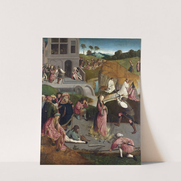 The Martyrdom of Saint Lucy (c. 1505 - c. 1510) by Master of the Figdor Deposition