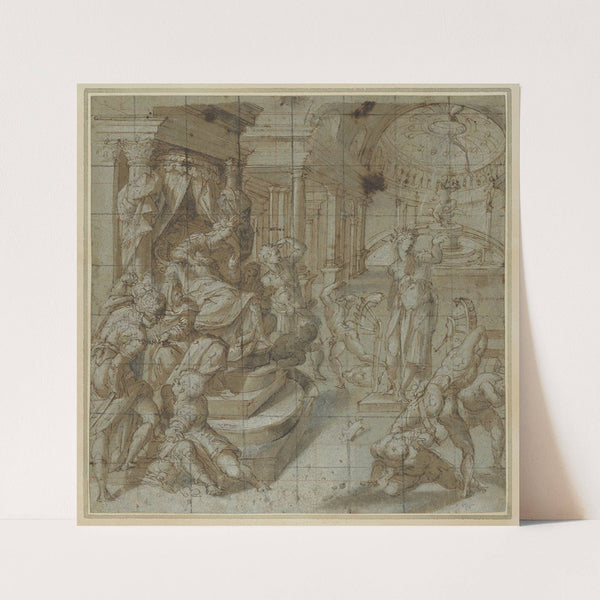 The Martyrdom of St. Catherine of Alexandria by Carlo Portelli