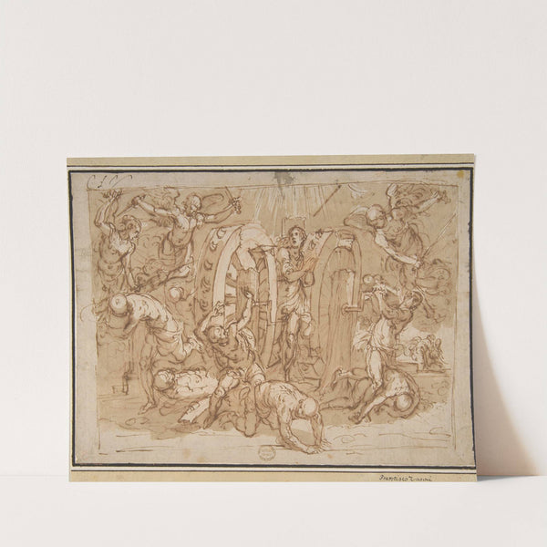 The Martyrdom of St. Catherine of Alexandria by Bernardino Poccetti