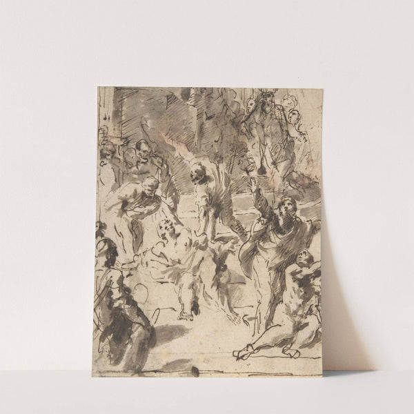 The Martyrdom of the Apostle Thomas by Giovanni Lanfranco