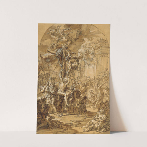 The Martyrdoms of the Apostles Philip and James the Lesser by Giovanni Odazzi