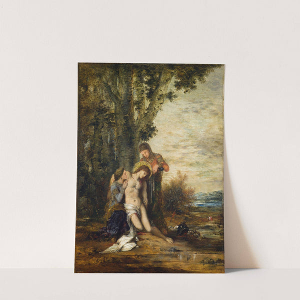 The Martyred Saint Sebastian (1869) by Gustave Moreau
