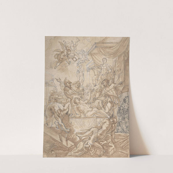 The Maryrdom of Saint Lawrence by Rombout Eynhoudts