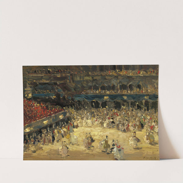 The Masked Ball, St. Mark’s Square, Venice by Emma Ciardi