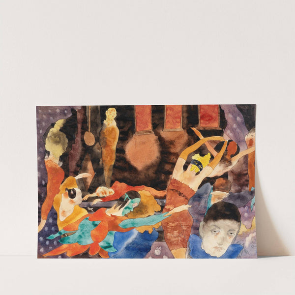 The Masque of the Red Death (c. 1918) by Charles Demuth