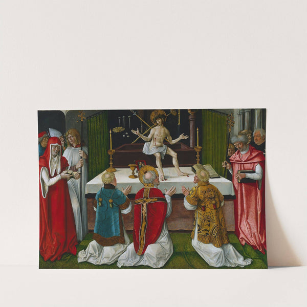 The Mass of Saint Gregory (1511) by Hans Baldung