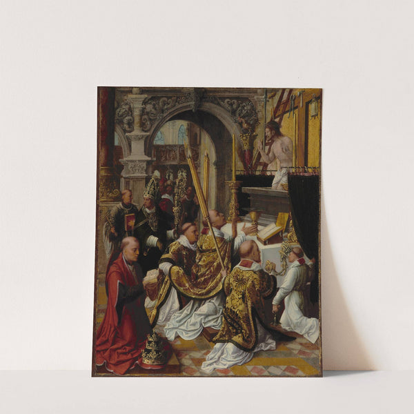 The Mass of Saint Gregory the Great (1510–1550) by Adriaen Isenbrandt