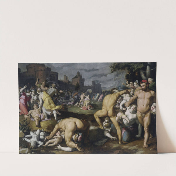 The Massacre of the Innocents (1590) by Cornelis Cornelisz Van Haarlem