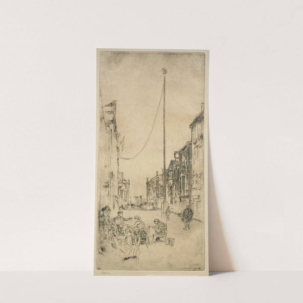 The Mast (1879–80) by James Abbott McNeill Whistler
