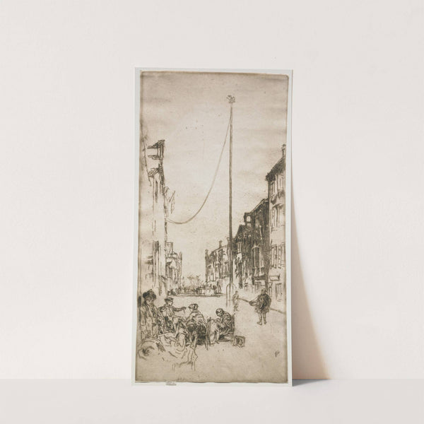 The Mast (1880) by James Abbott McNeill Whistler