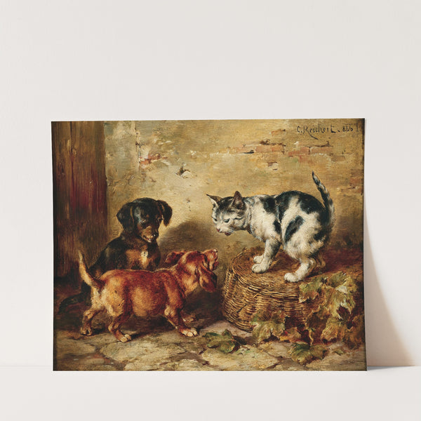 The Master of the House (1886) by Carl Reichert