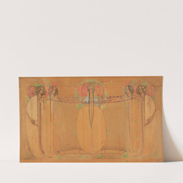 The May Queen (1900) by Margaret MacDonald-Mackintosh