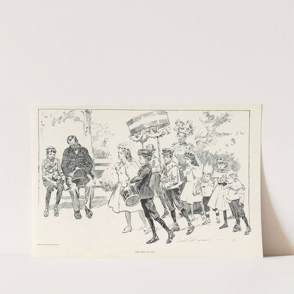 The May Queen (1898) by Charles Dana Gibson