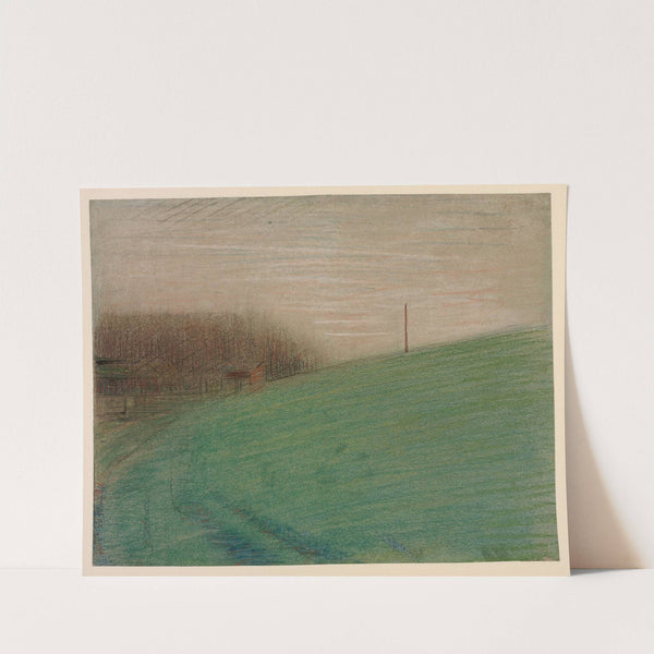 The Meadow (1881) by Georges Seurat