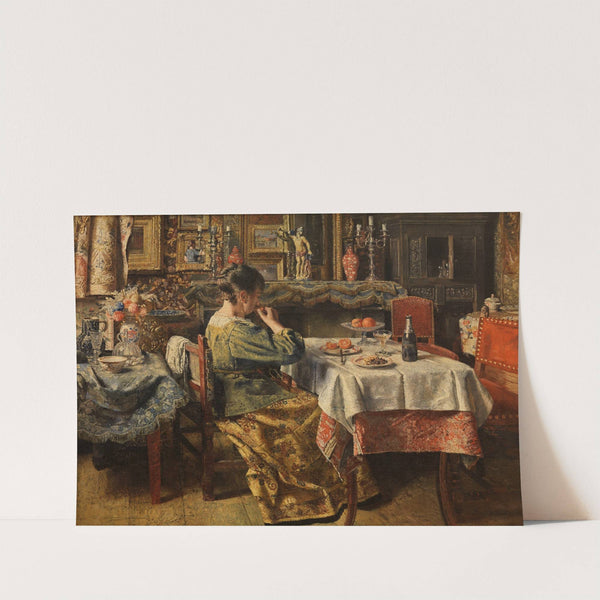 The Meal by Henri de Braekeleer
