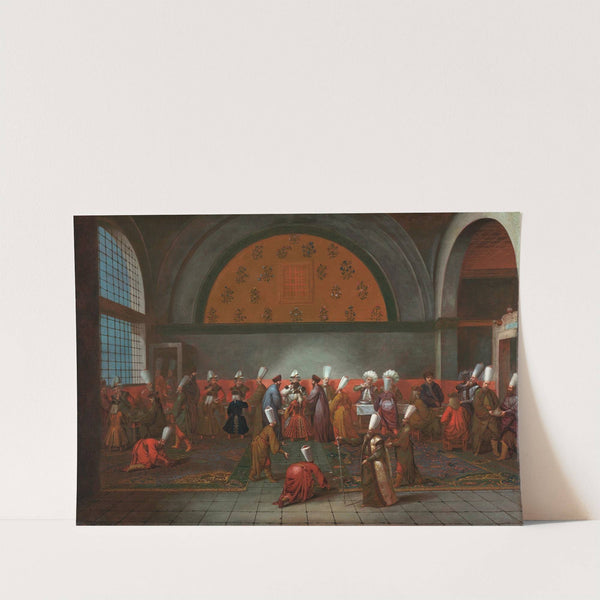 The Meal in Honour of Ambassador Cornelis Calkoen by Jean Baptiste Vanmour