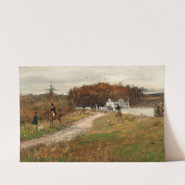 The Meet by George Henry Boughton