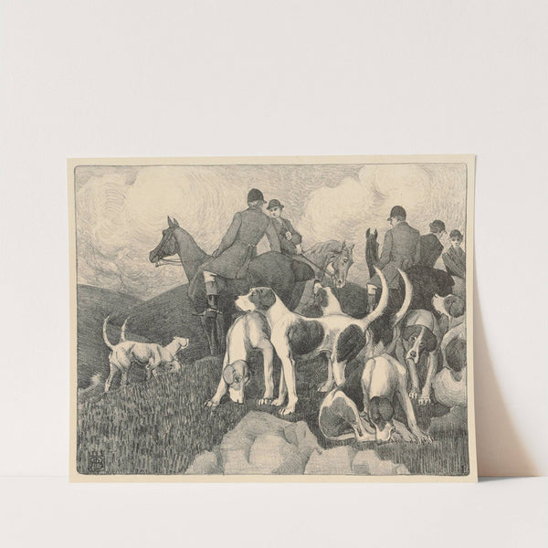 The Meet by Robert Polhill Bevan