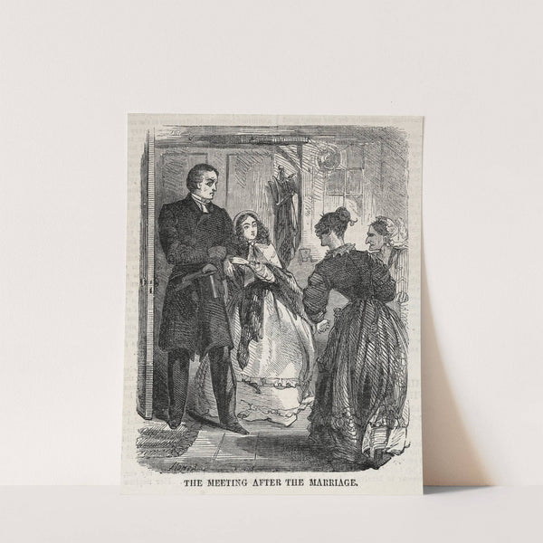 The Meeting After the Marriage (1860) by Winslow Homer