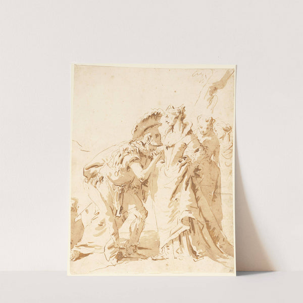 The Meeting of Antony and Cleopatra (mid 1740s) by Giovanni Battista Tiepolo