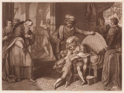 The Meeting Of Edward V And His Brother, The Duke Of York (1789)