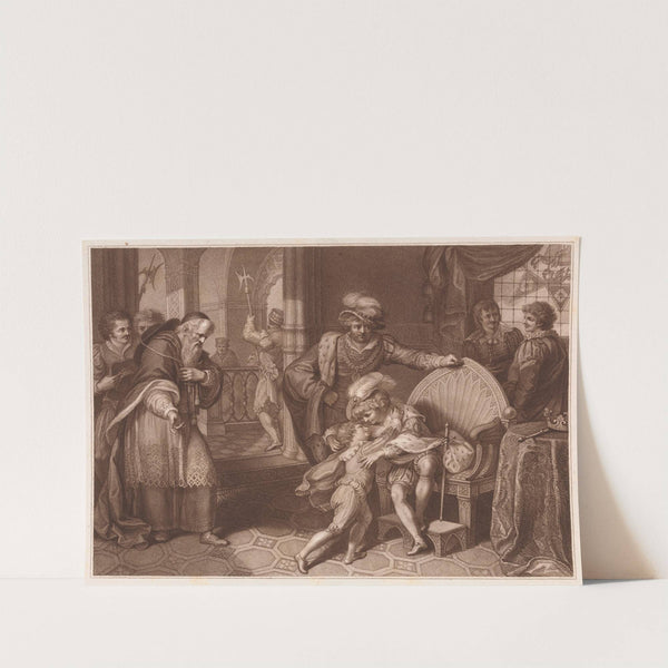 The Meeting Of Edward V And His Brother, The Duke Of York (1789) by Johann Heinrich Ramberg