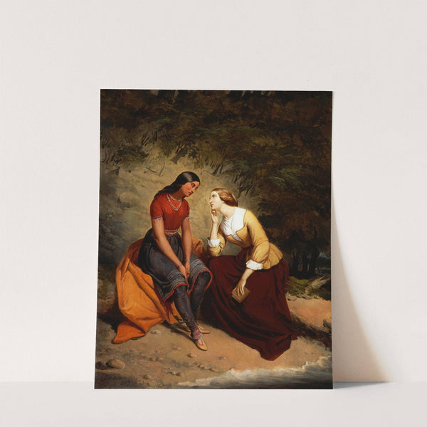 The Meeting of Hetty and Hist by Tompkins Harrison Matteson