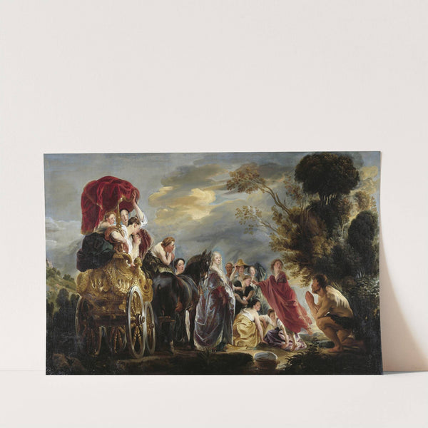 The Meeting of Odysseus and Nausicaa by Jacob Jordaens